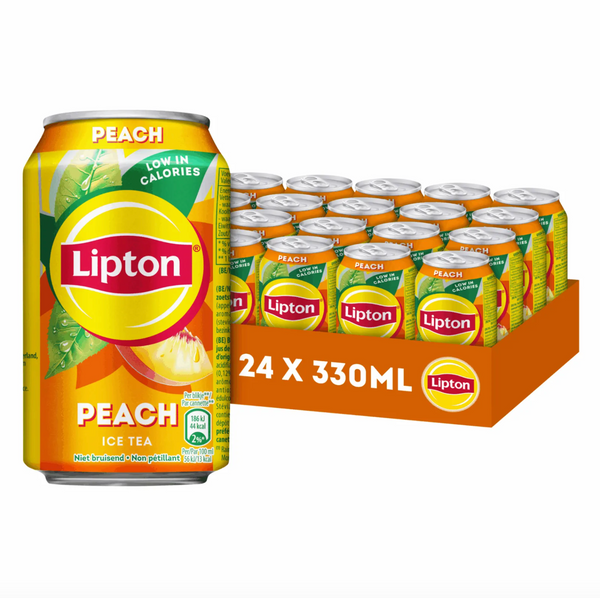 Lipton Ice Tea - Pack de 24 Cannettes 33cl