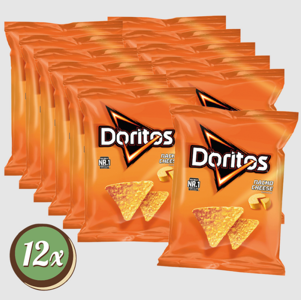 Doritos Nacho Cheese | Lot de 12 paquets