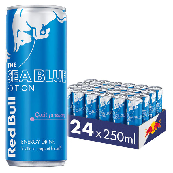Red Bull Sea Blue Edition - Juneberry - Pack de 24 Cannettes 250ml