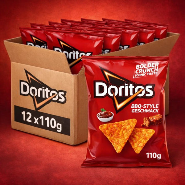 Doritos BBQ Style - Pack de 12 Sachets 110g
